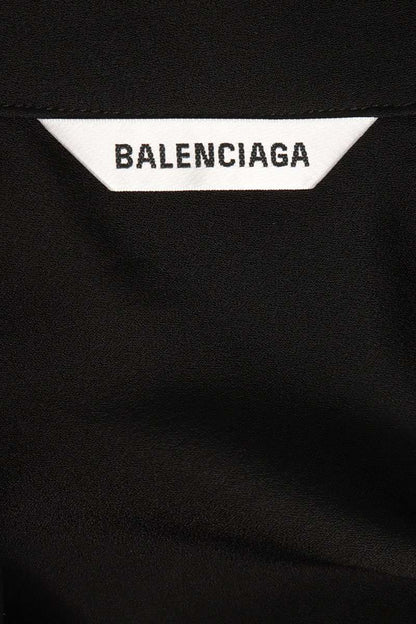 Balenciaga Black Rayon Dress Size 1