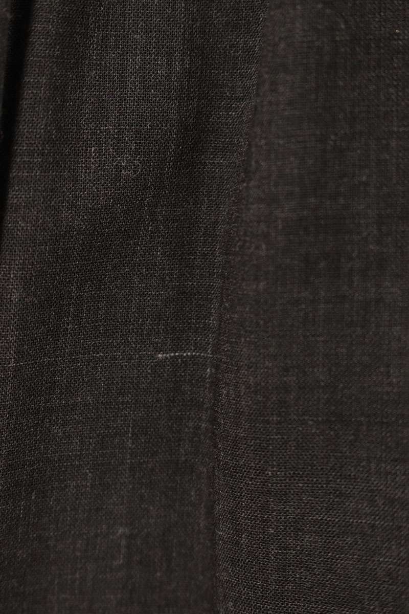 Vintage Gray Sleeveless Pleated Wool Blend Dress Size 38