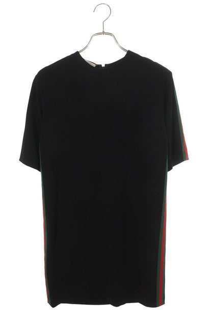 Gucci Black Web Stripe Midi Dress Size 36