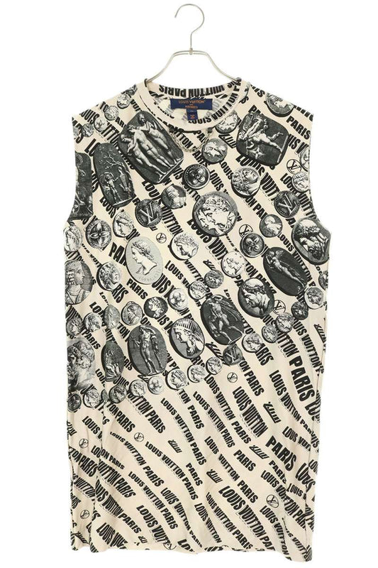 Louis Vuitton Chain Slant Signature Dress 21AW Size XS