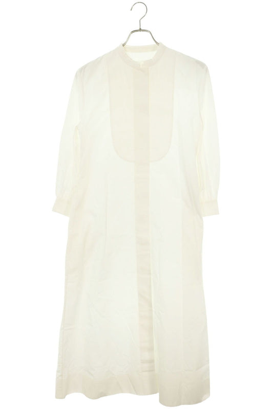 Jil Sander White Cotton Shirt Dress Size 32