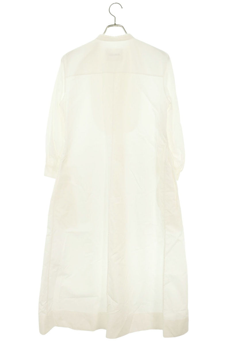 Jil Sander White Cotton Shirt Dress Size 32