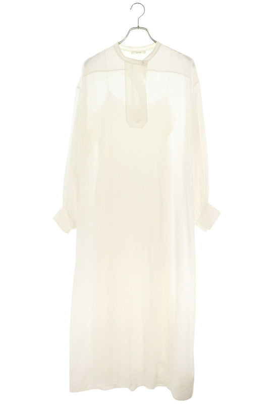 THEROW Silk Blend Long Maxi Dress White Size XS