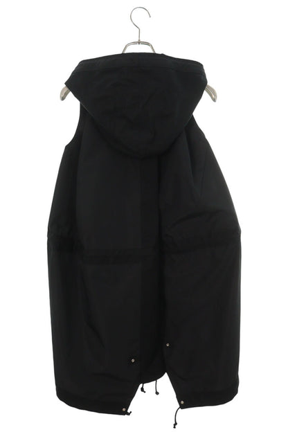 Sacai 24SS Taffeta Hooded Vest Black Size 1