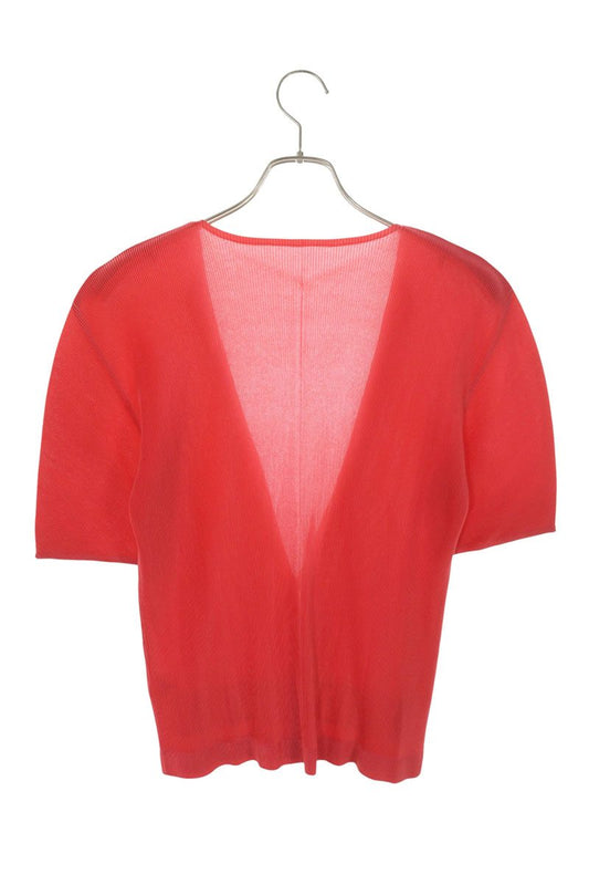 Vintage PLEATS PLEASE Pink Pleated Hem Print Top Size 3