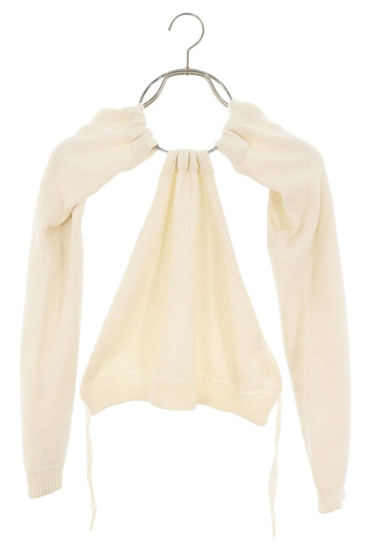 Maison Margiela 00SS White Tag Ring Neck Knit Dress Size SM