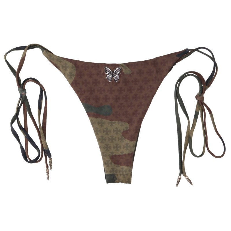 Chrome Hearts x Dipped In Blue Camo Trunks Green Size S