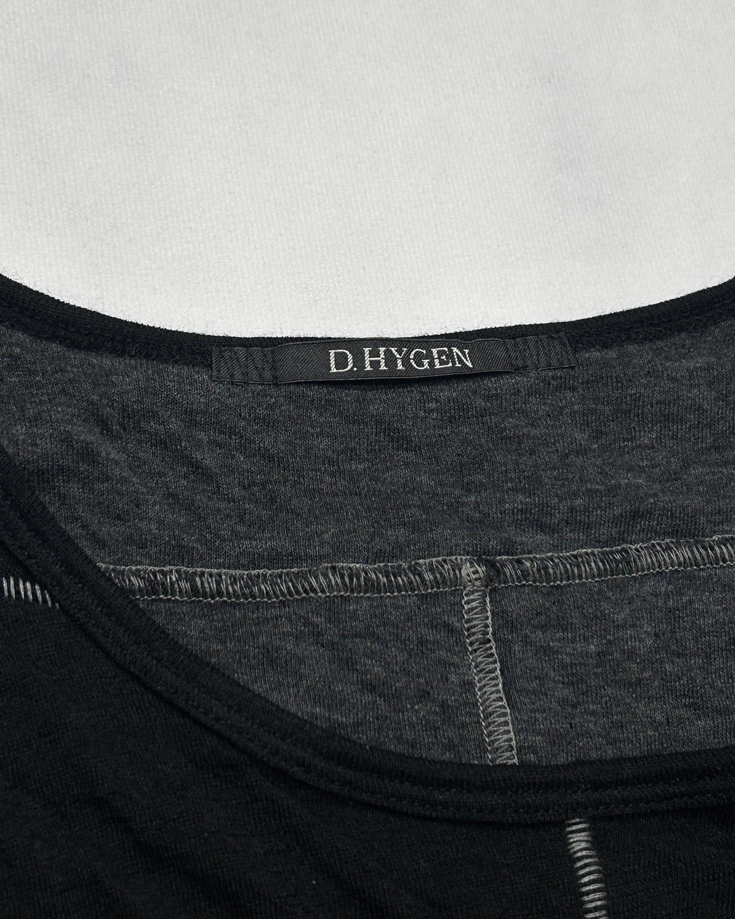 D.Hygen Double Face Layered Long Sleeve T-Shirt (FW23) Size 1