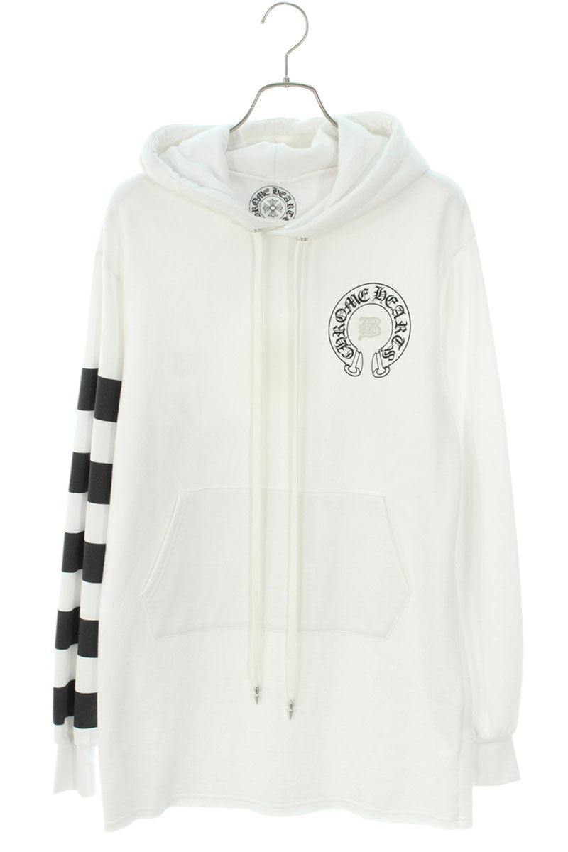 Chrome Hearts BELLA HD ZIP Hoodie White/Black Size S