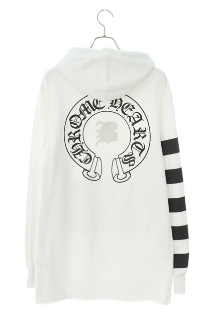 Chrome Hearts BELLA HD ZIP Hoodie White/Black Size S