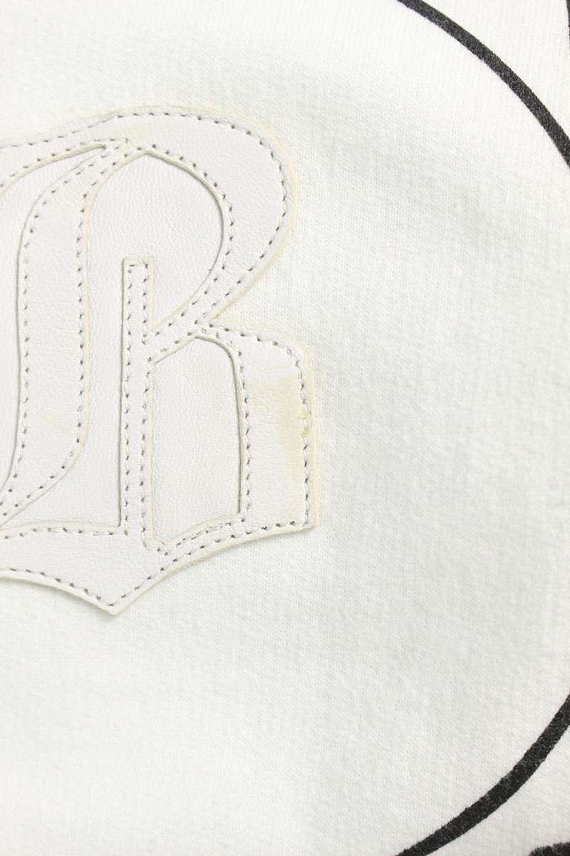 Chrome Hearts BELLA HD ZIP Hoodie White/Black Size S