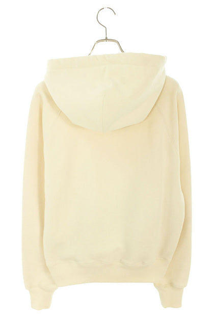 AMI Front Logo Pullover Hoodie Off-White Size S