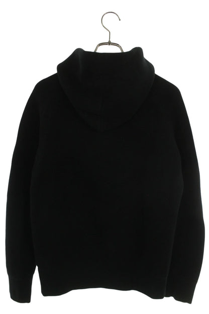 Sacai Navy Embroidered Logo Hoodie Size 1