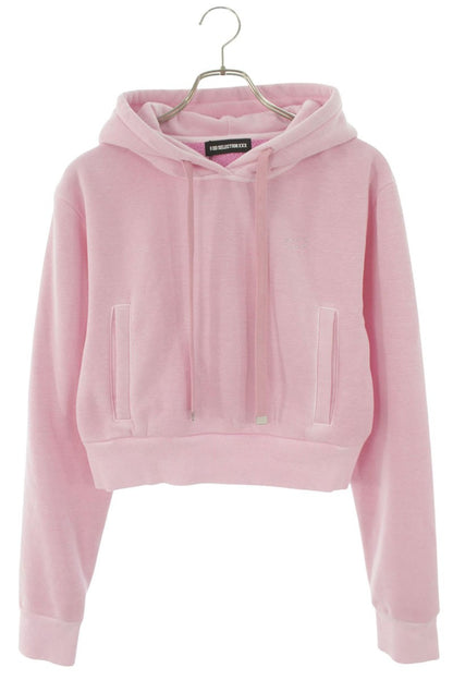 Japanese Brand Pink Pigment Logo Hoodie Size FREE