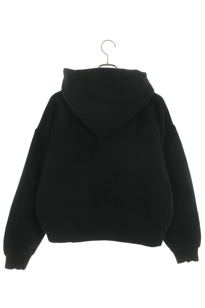 Alexander Wang Zip Design Pullover Hoodie Black Size XS