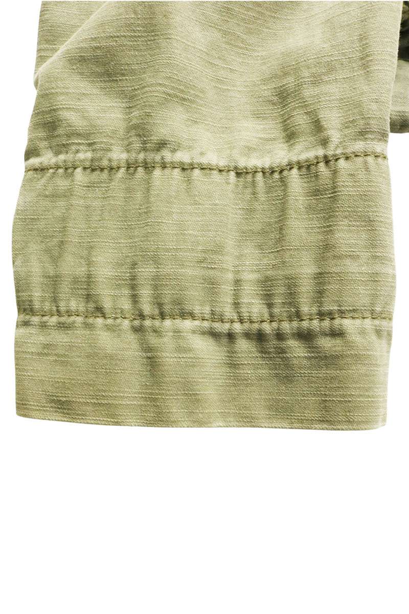 Vintage MADISON BLUE Lace-up DECK Cotton Khaki Size XS