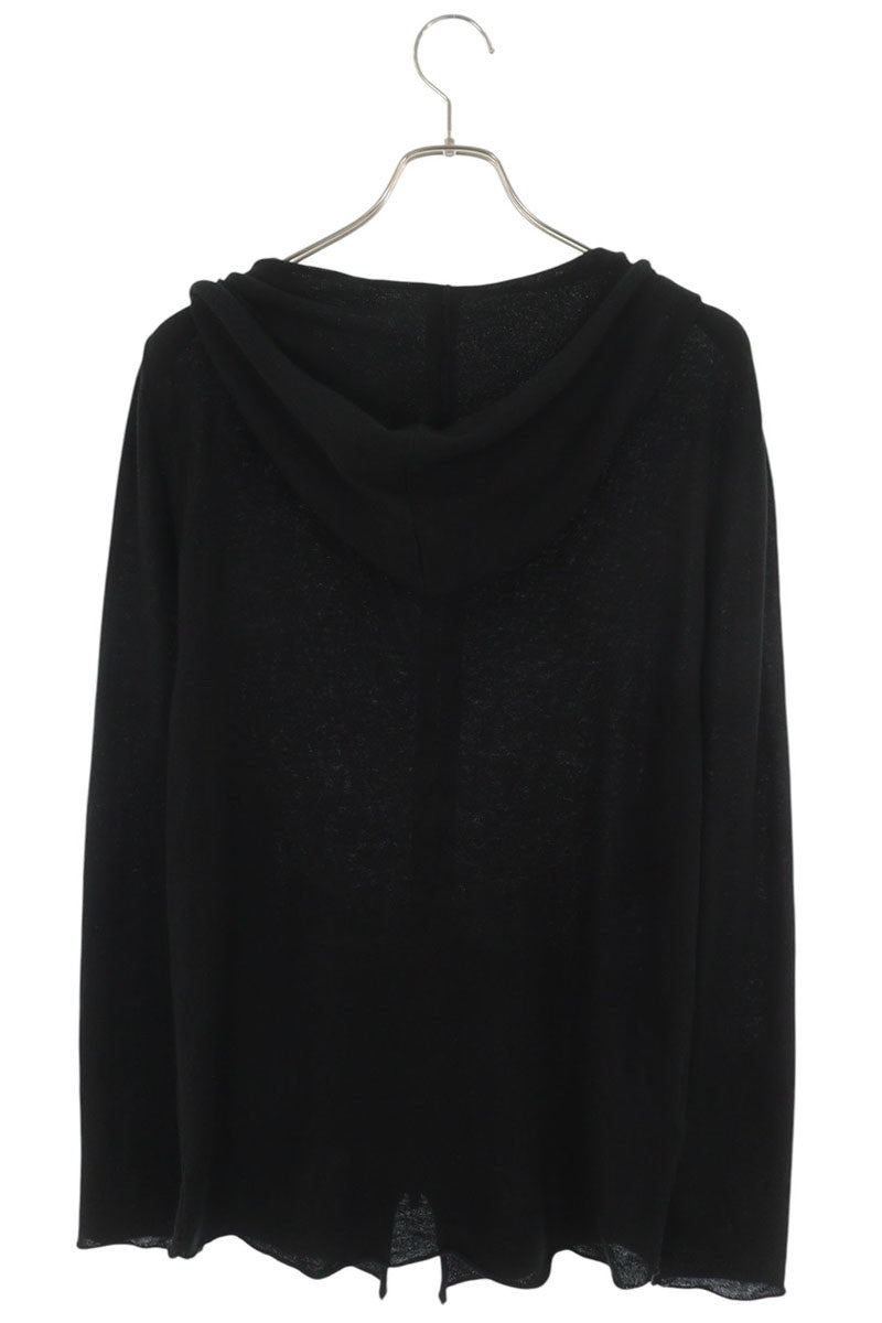Chrome Hearts Cashmere Nylon Dagger Zip Long Hoodie Size S