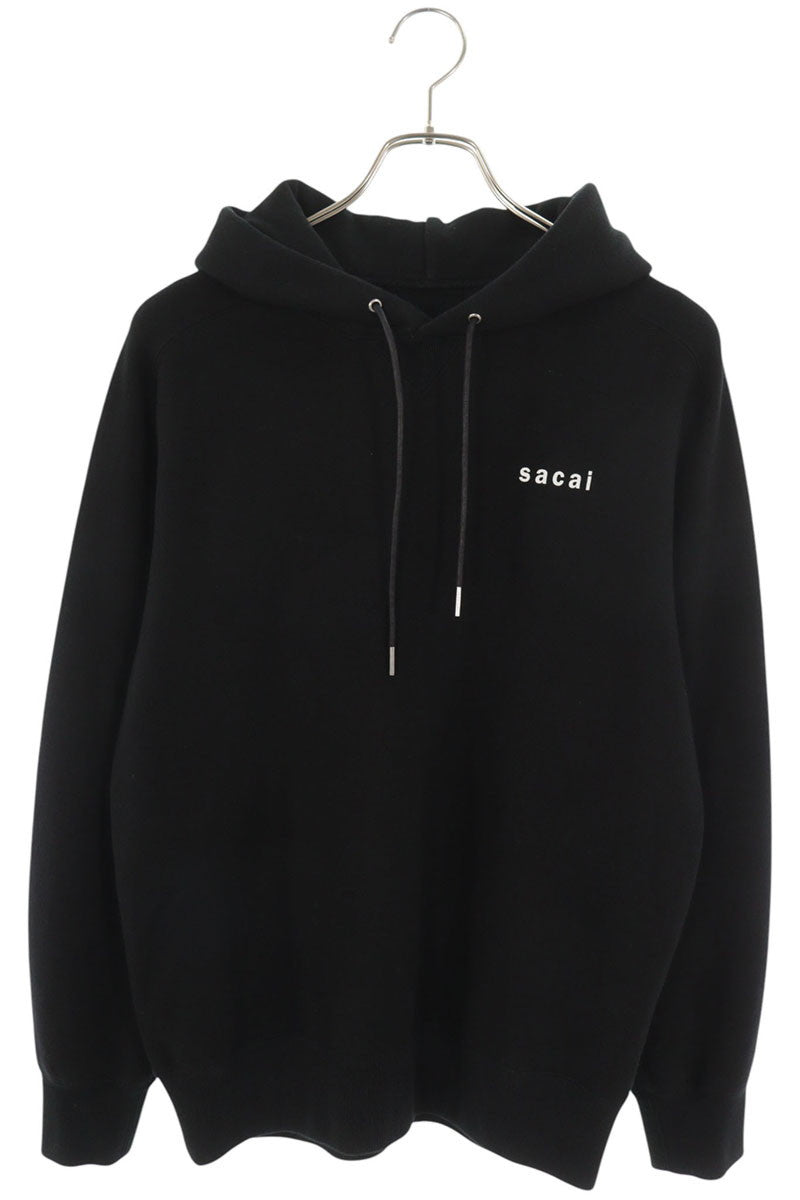 Sacai AGAIN Back Print Pullover Hoodie Size 1