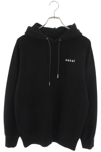 Sacai AGAIN Back Print Pullover Hoodie Size 1