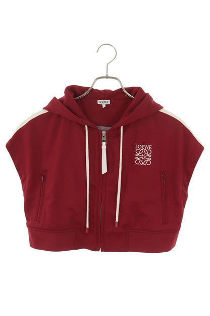 Loewe Anagram Embroidery Sleeveless Track Hoodie Size XS