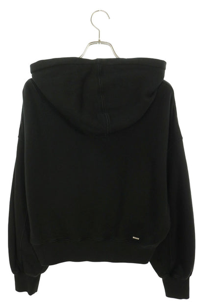Amiri MA Hollywood Logo Cropped Pullover Hoodie Size S