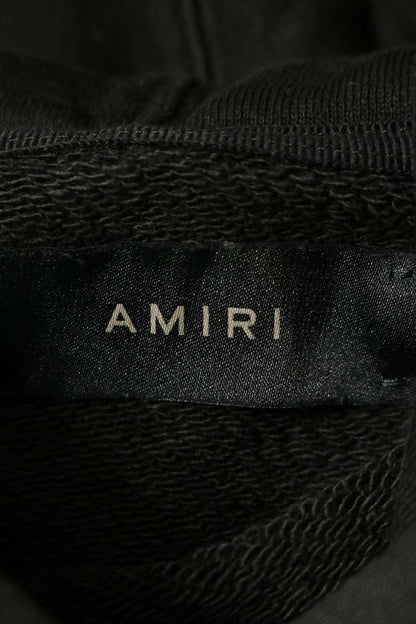 Amiri MA Hollywood Logo Cropped Pullover Hoodie Size S