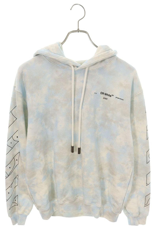 OFF-WHITE Back Arrow Embroidered Hoodie Multi Size S