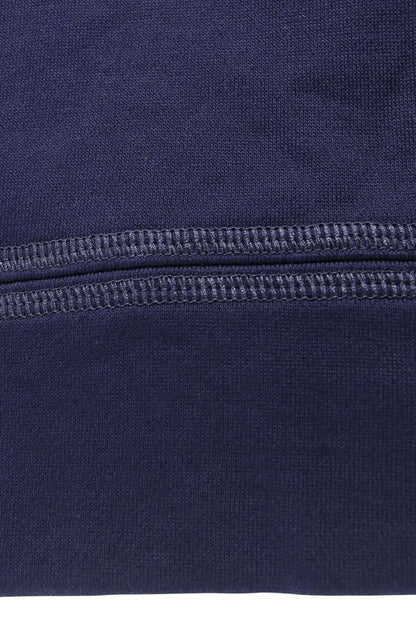 JILSANDER Multi Cord Cotton Pullover Hoodie Navy Size S