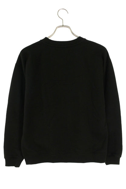 Kenzo Embroidered Logo Cotton Sweatshirt Black Red Size S