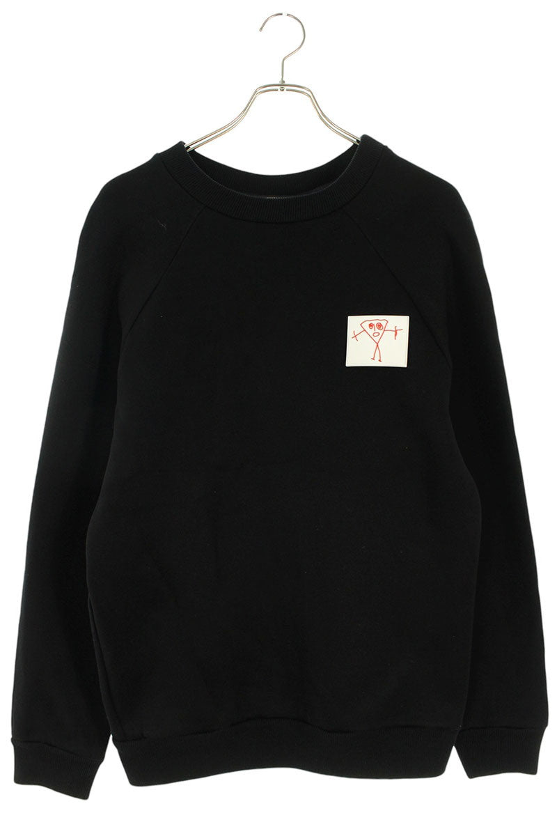 Plan C Black Patch Design Sweatshirt Size L
