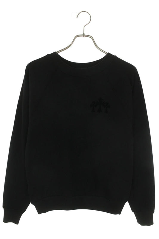 Chrome Hearts Y NOT Flocked Cemetery Cross Sweatshirt Size S