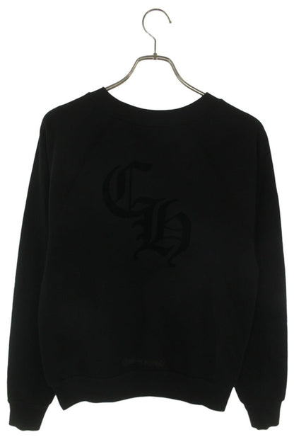 Chrome Hearts Y NOT Flocked Cemetery Cross Sweatshirt Size S