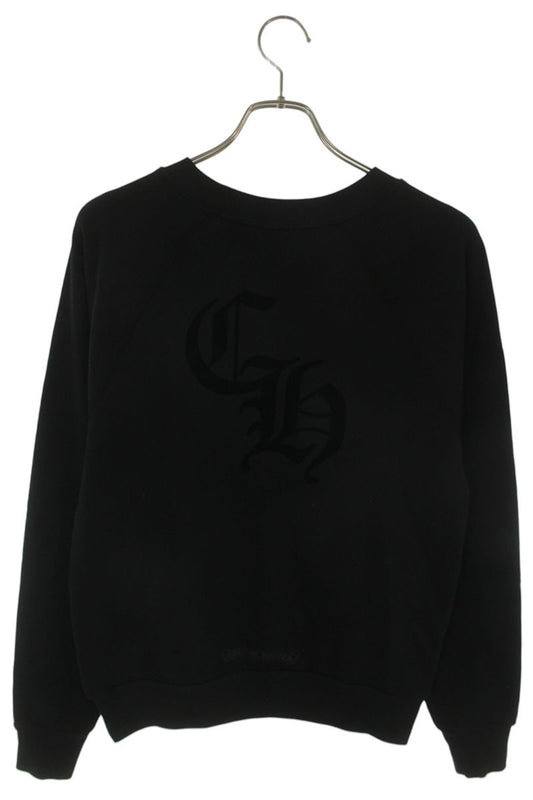 Chrome Hearts Y NOT Flocked Cemetery Cross Sweatshirt Size S