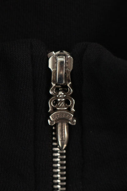 Chrome Hearts Pony Hair Cross Half-Zip Sweatshirt Size XS