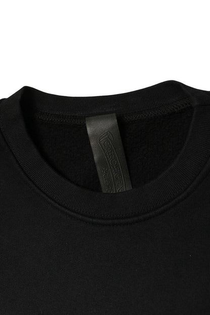 Chrome Hearts Y NOT Cross Patch Sweatshirt Black Size S