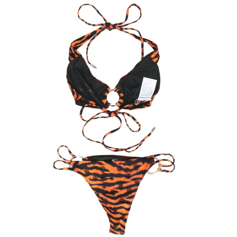 Chrome Hearts Vine Dagger Zebra Print Swim Trunks Size S