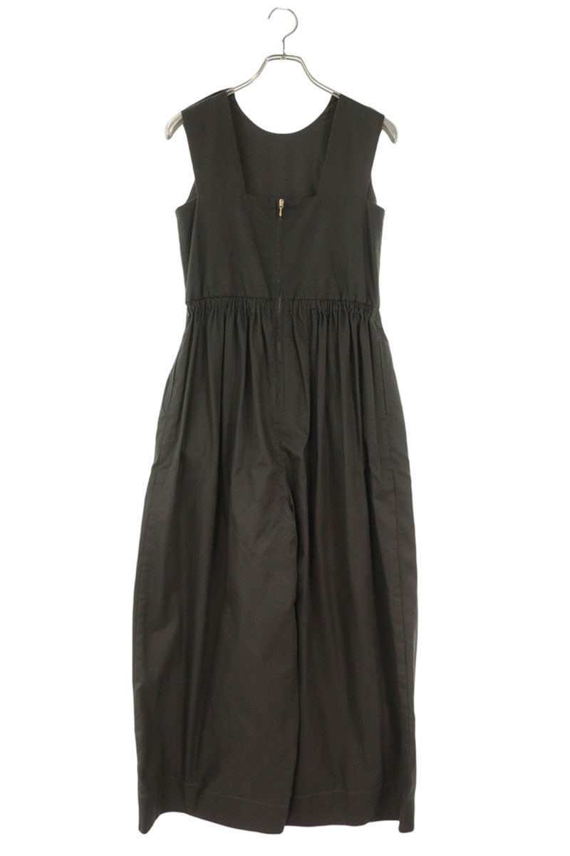 Vintage Cotton Sleeveless Gray Jumpsuit Size 36