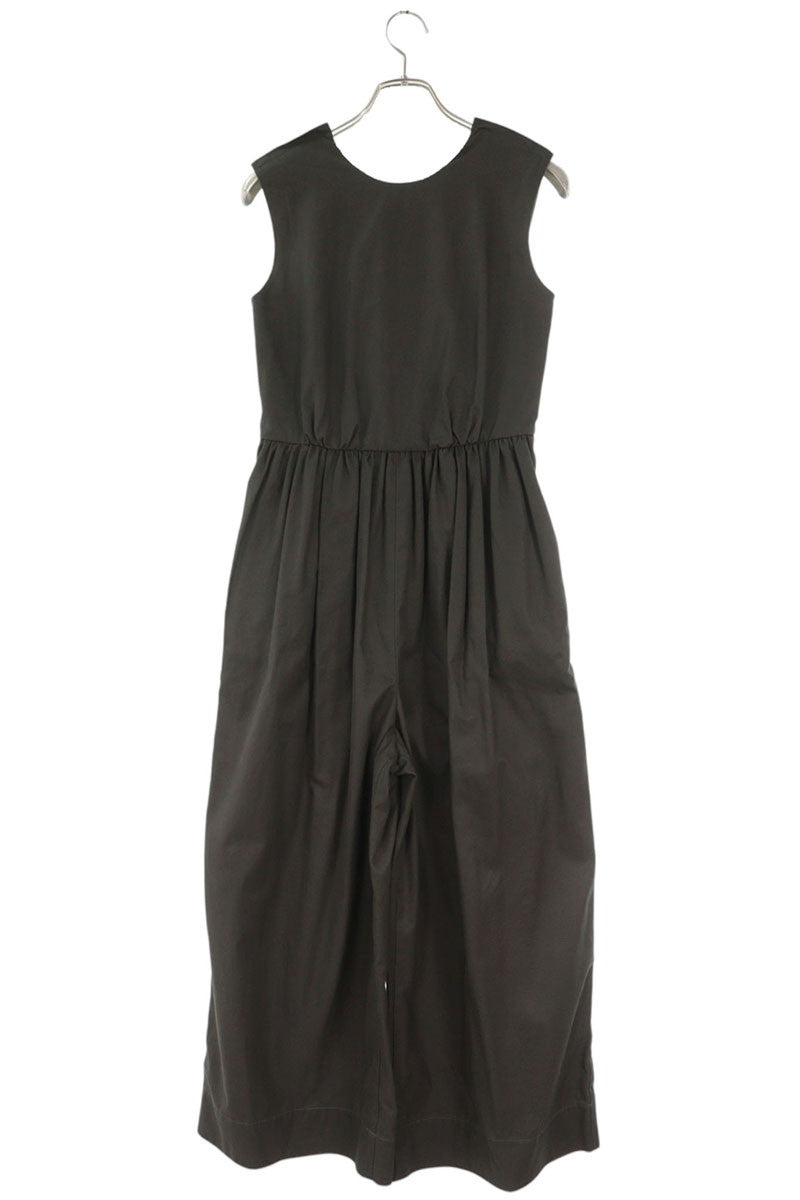 Vintage Cotton Sleeveless Gray Jumpsuit Size 36