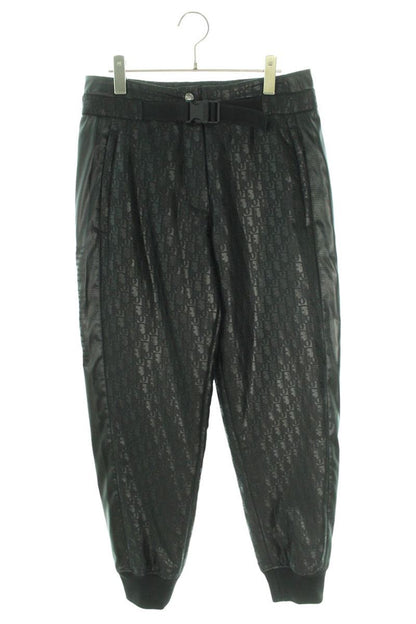 Christian Dior Oblique Padded Pants Black Size 38