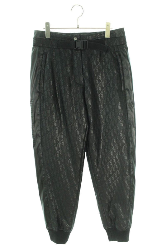 Christian Dior Oblique Padded Pants Black Size 38