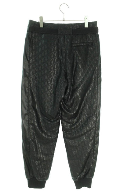 Christian Dior Oblique Padded Pants Black Size 38