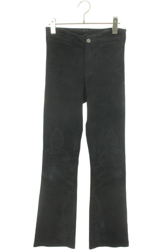 Chrome Hearts Flare Knee Leather Pants Size 3