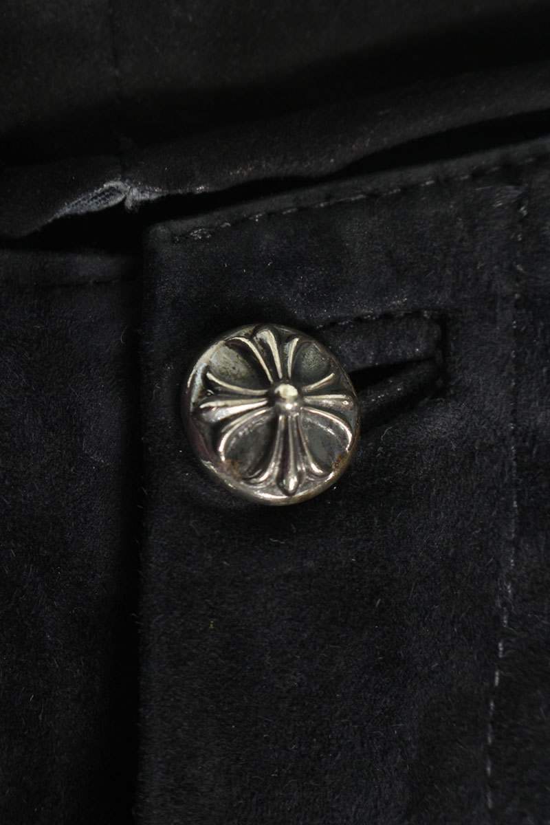 Chrome Hearts Flare Knee Leather Pants Size 3