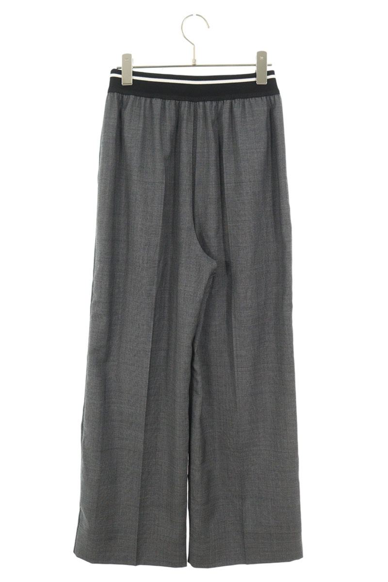 Miu Miu 25SS Waist Logo Embroidered Glen Plaid Pants Size 38