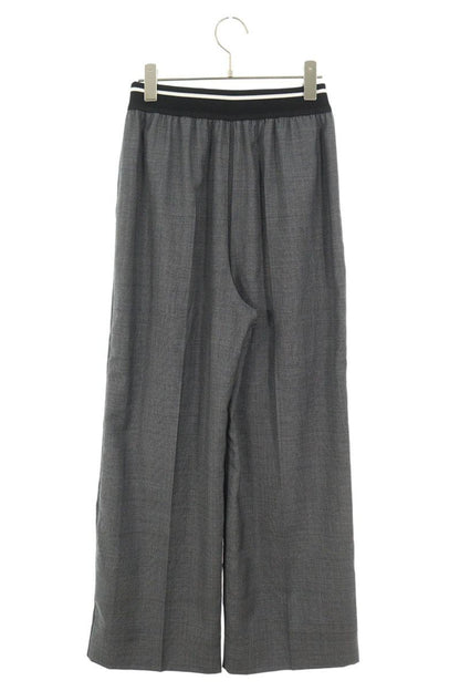 Miu Miu 25SS Waist Logo Embroidered Glen Plaid Pants Size 38