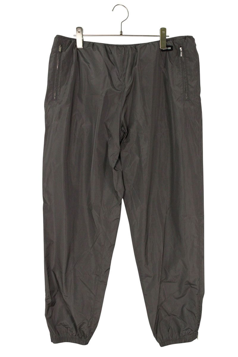 Miu Miu Gray Technical Fabric Long Pants Size 48
