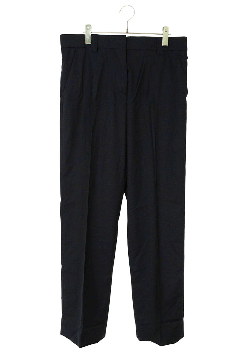 Miu Miu 25SS Batavia Wool Navy Pants Size 42