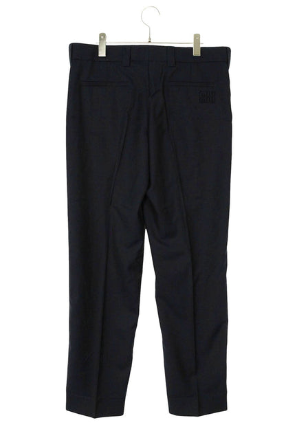 Miu Miu 25SS Batavia Wool Navy Pants Size 42