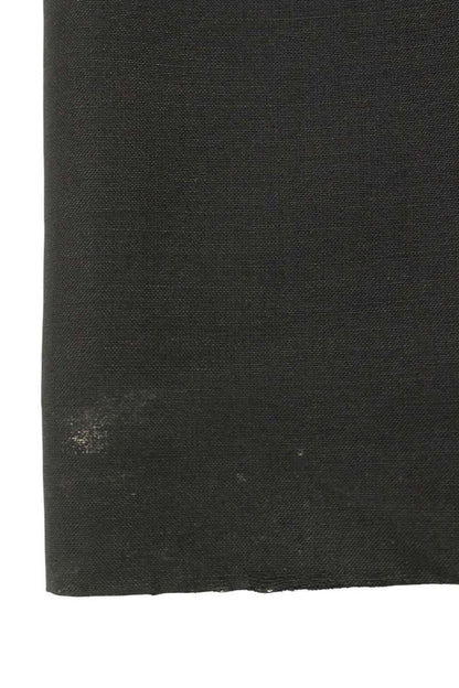 Prada Waist Logo Embroidered Mohair Wool Slacks Size 42