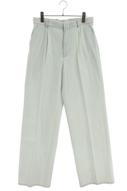 Miu Miu Light Indigo Denim Chambray Pants Size 40